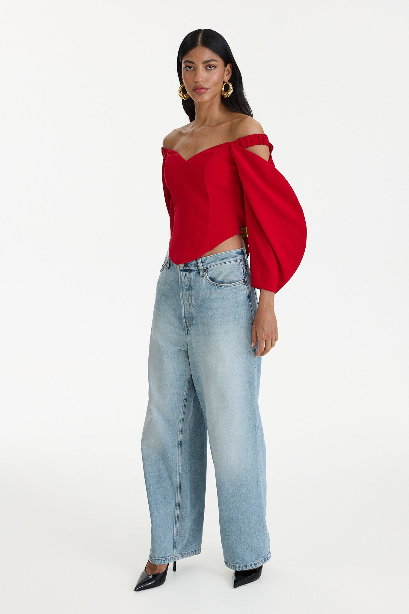 Red Tulip Top