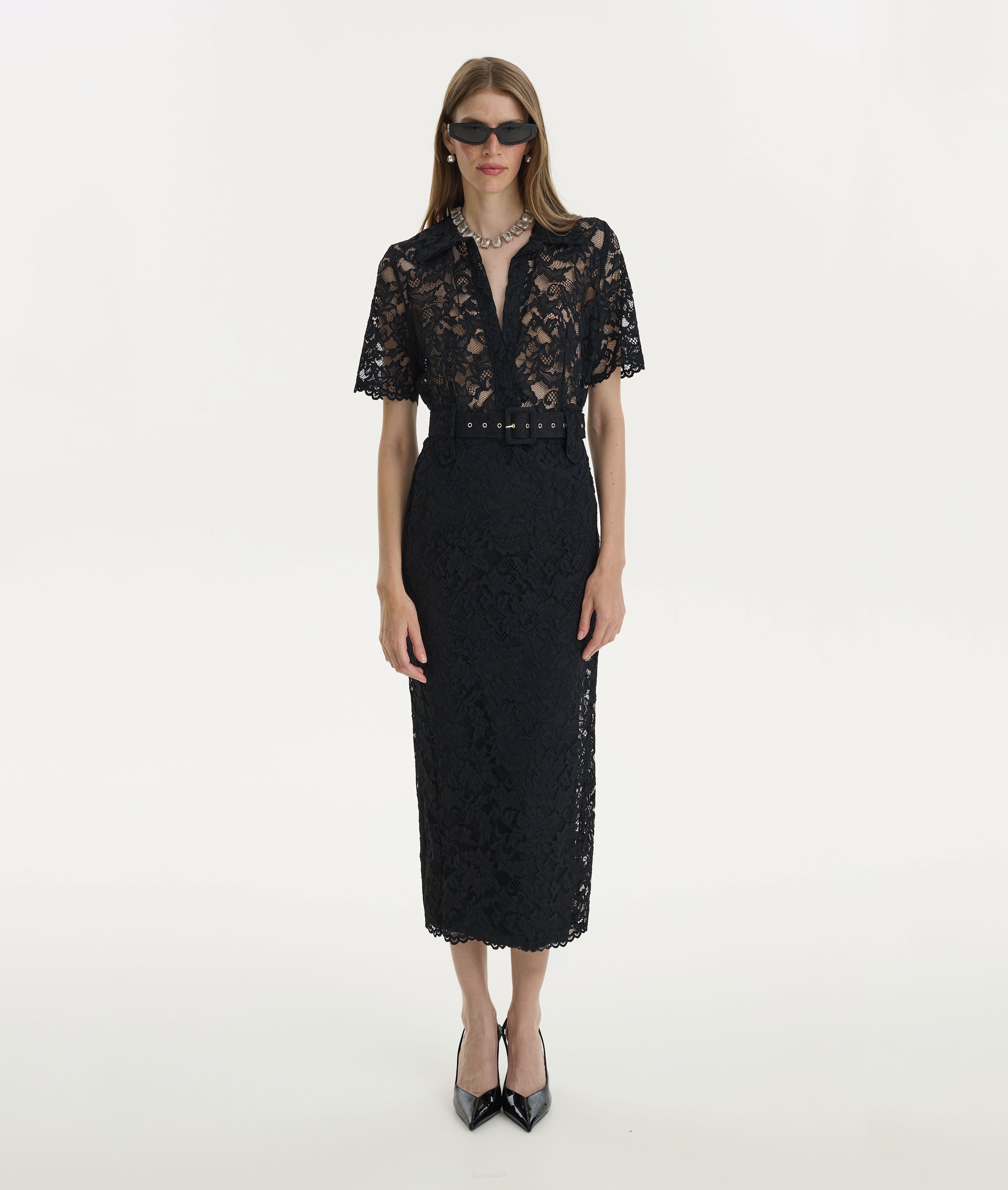Midnight Lace Dress