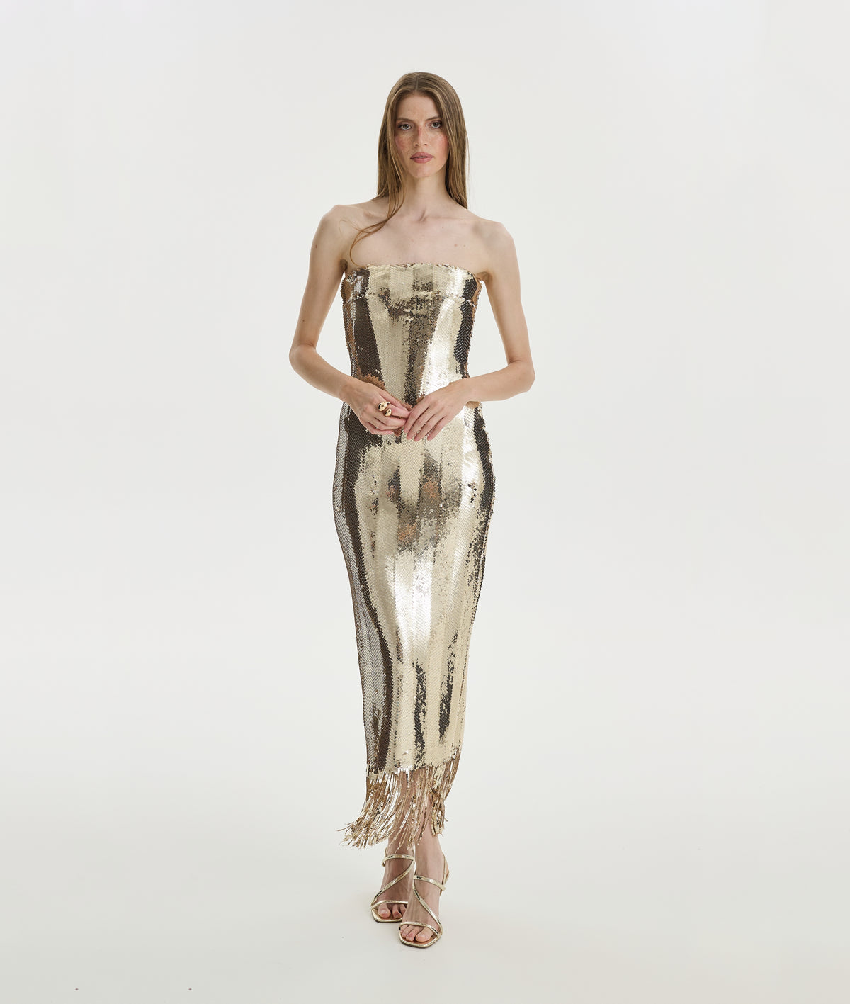 LIQUID GOLD DRESS