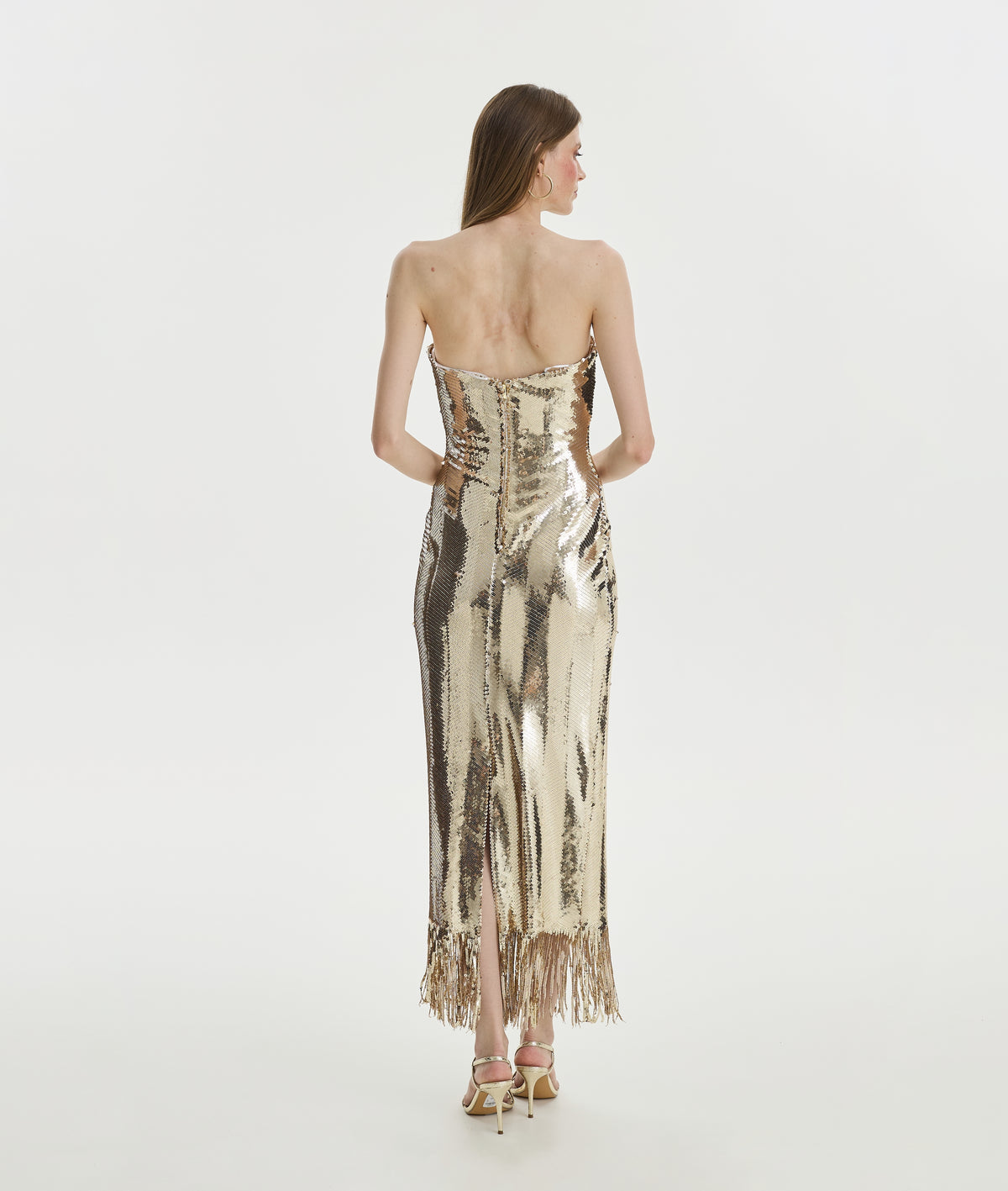 LIQUID GOLD DRESS