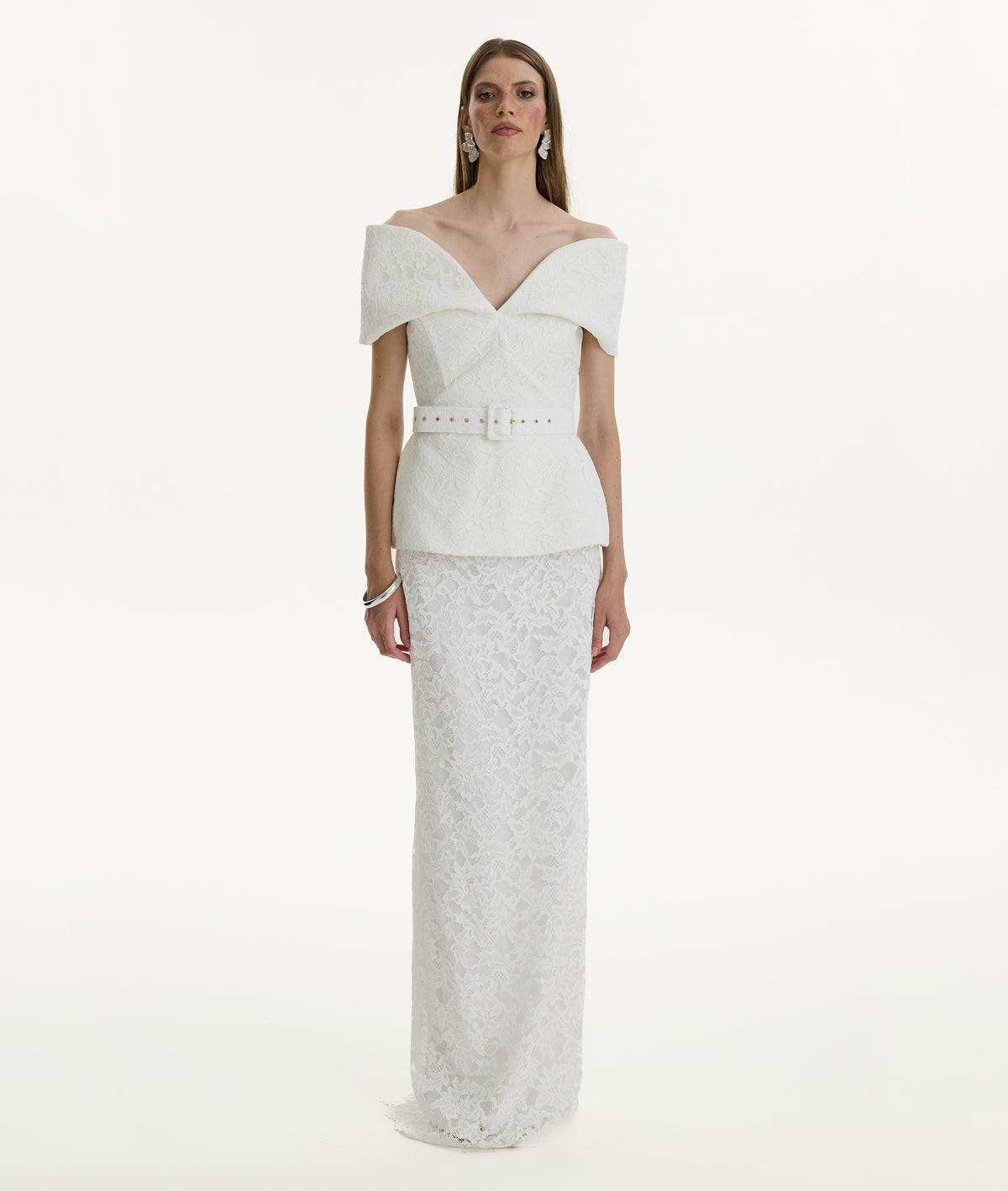 Ivory Lace Top
