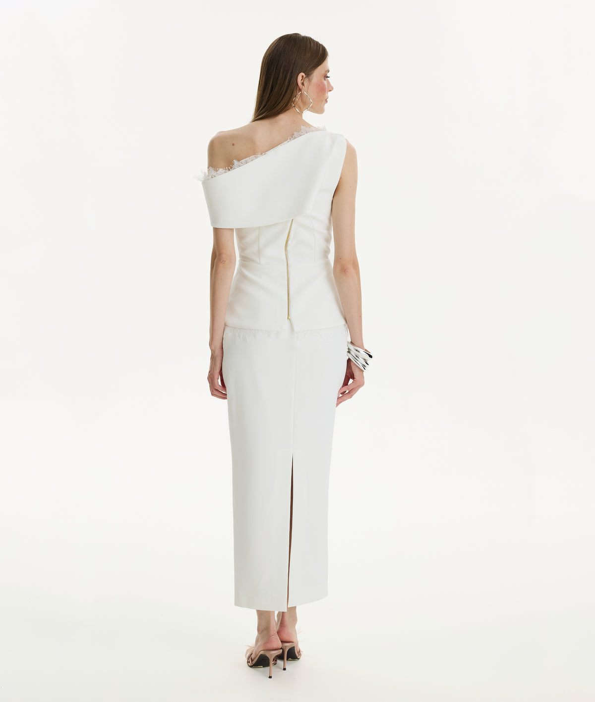 Ivory Fold Top