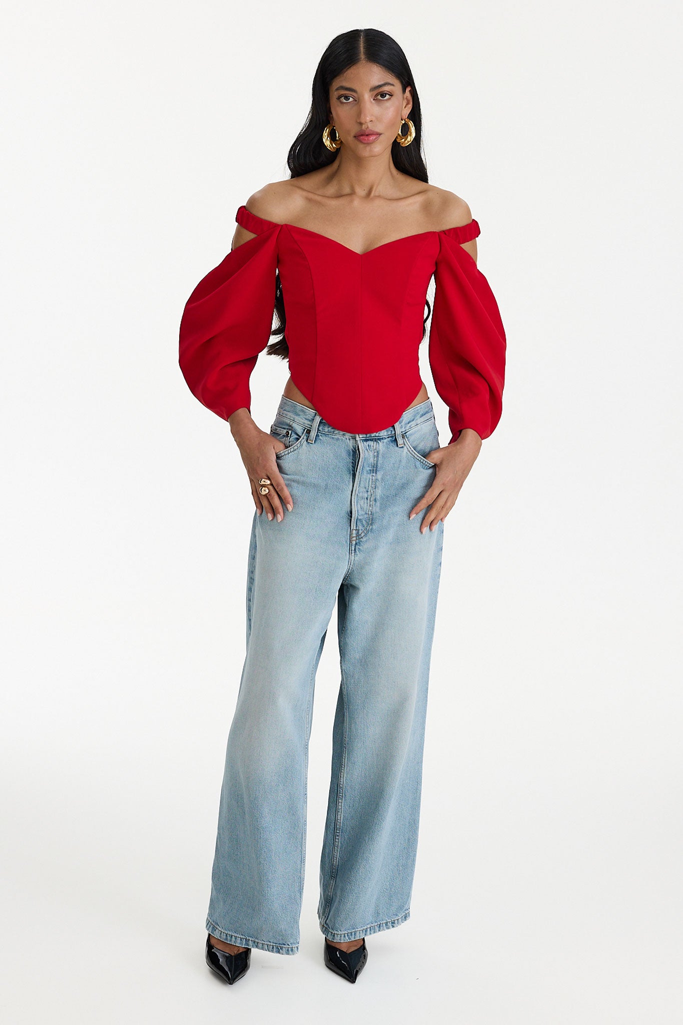 Red Tulip Top