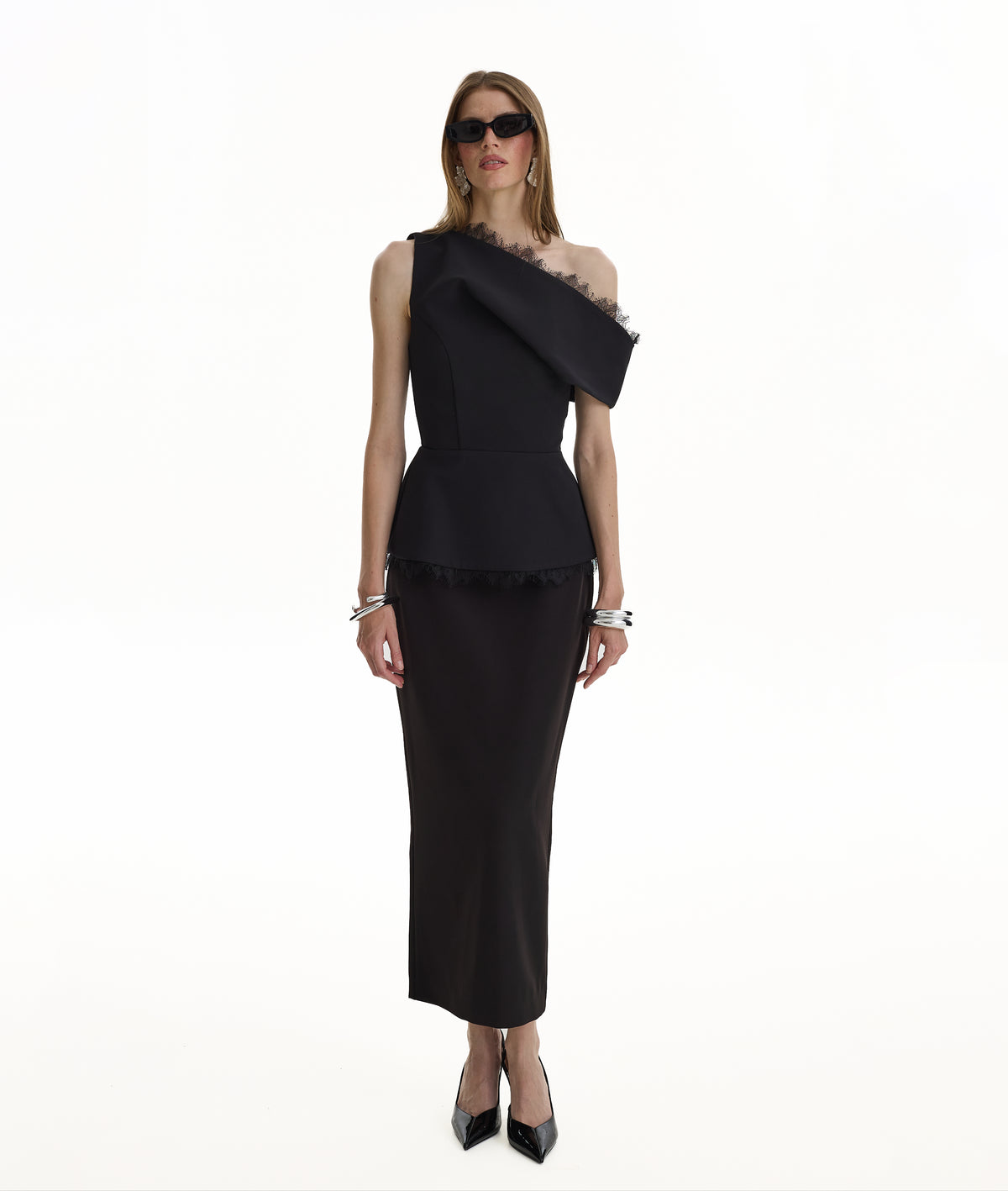Black Midi Skirt