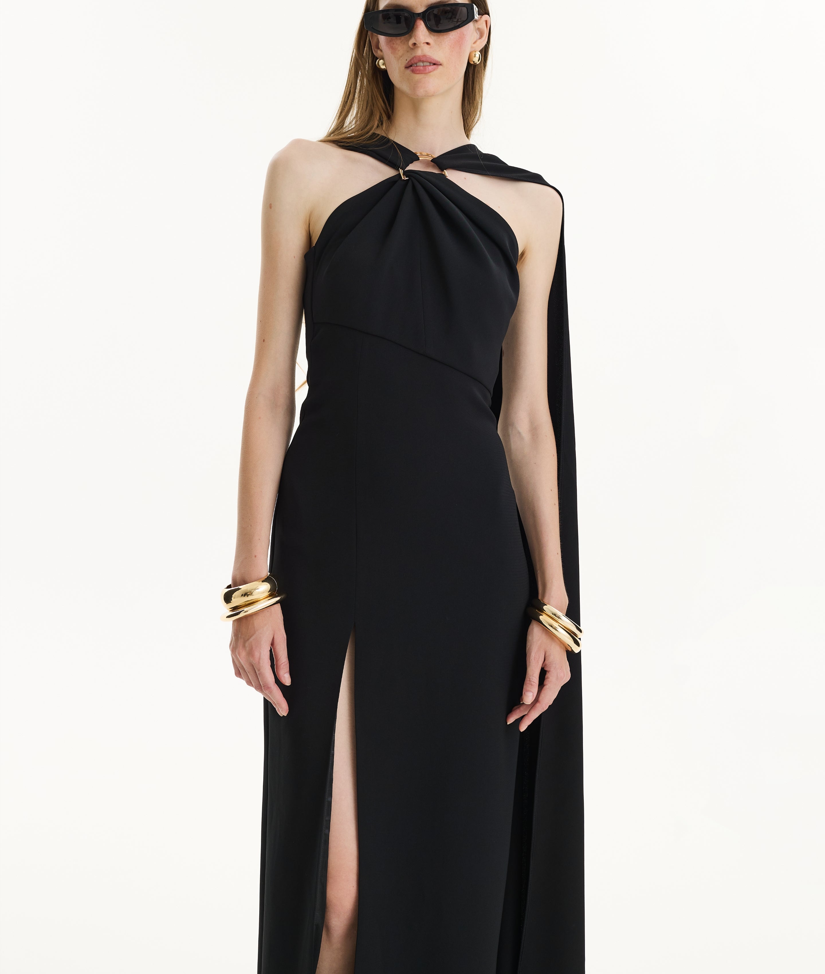 Raven Black Gown