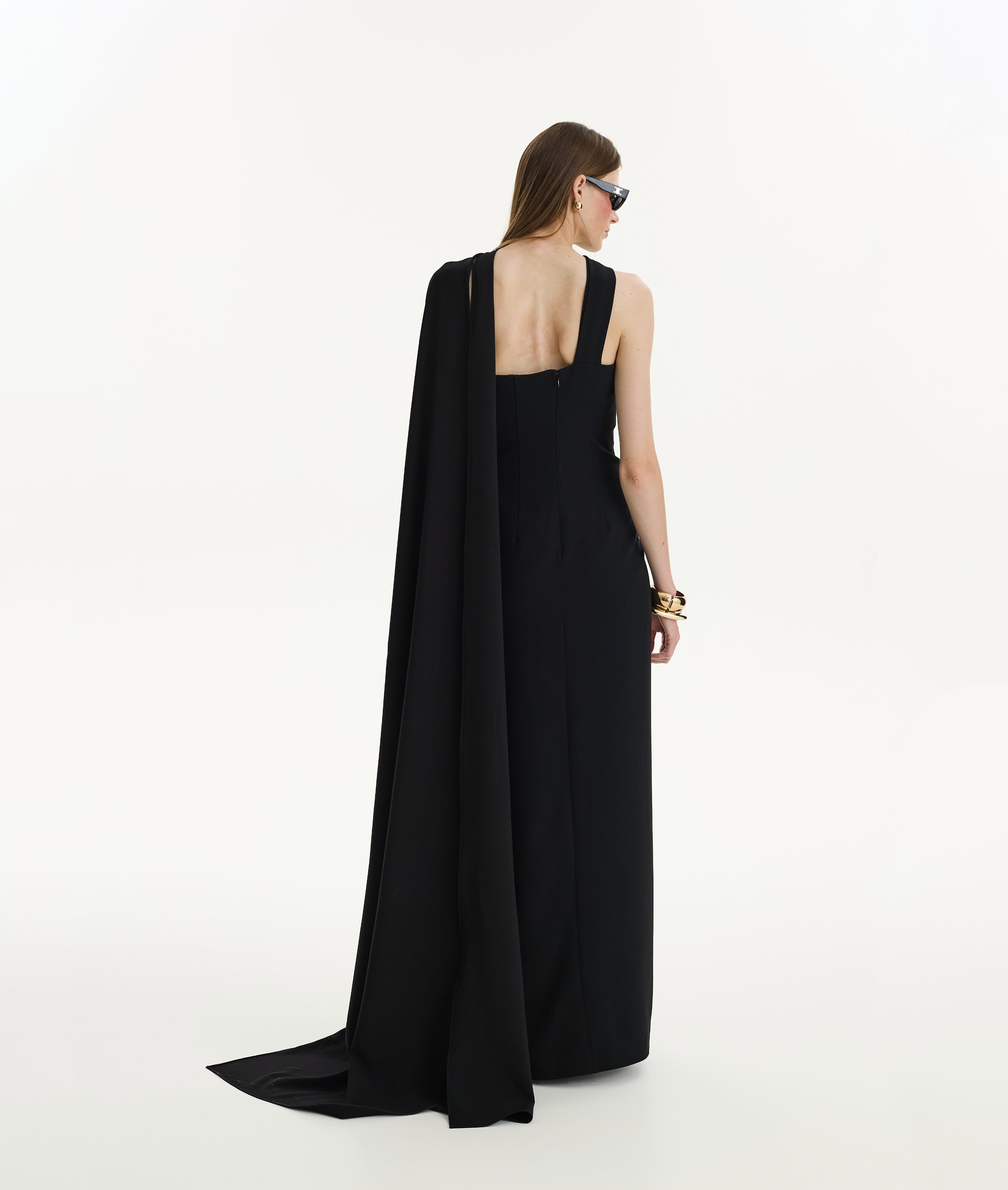 Raven Black Gown