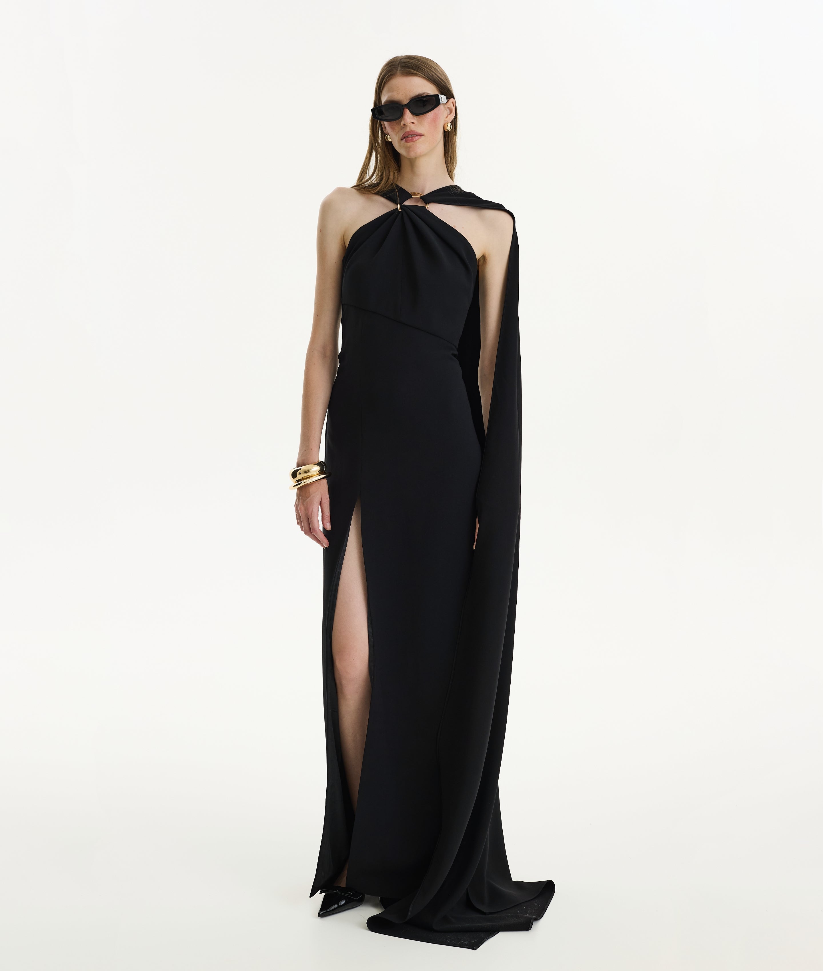 Raven Black Gown