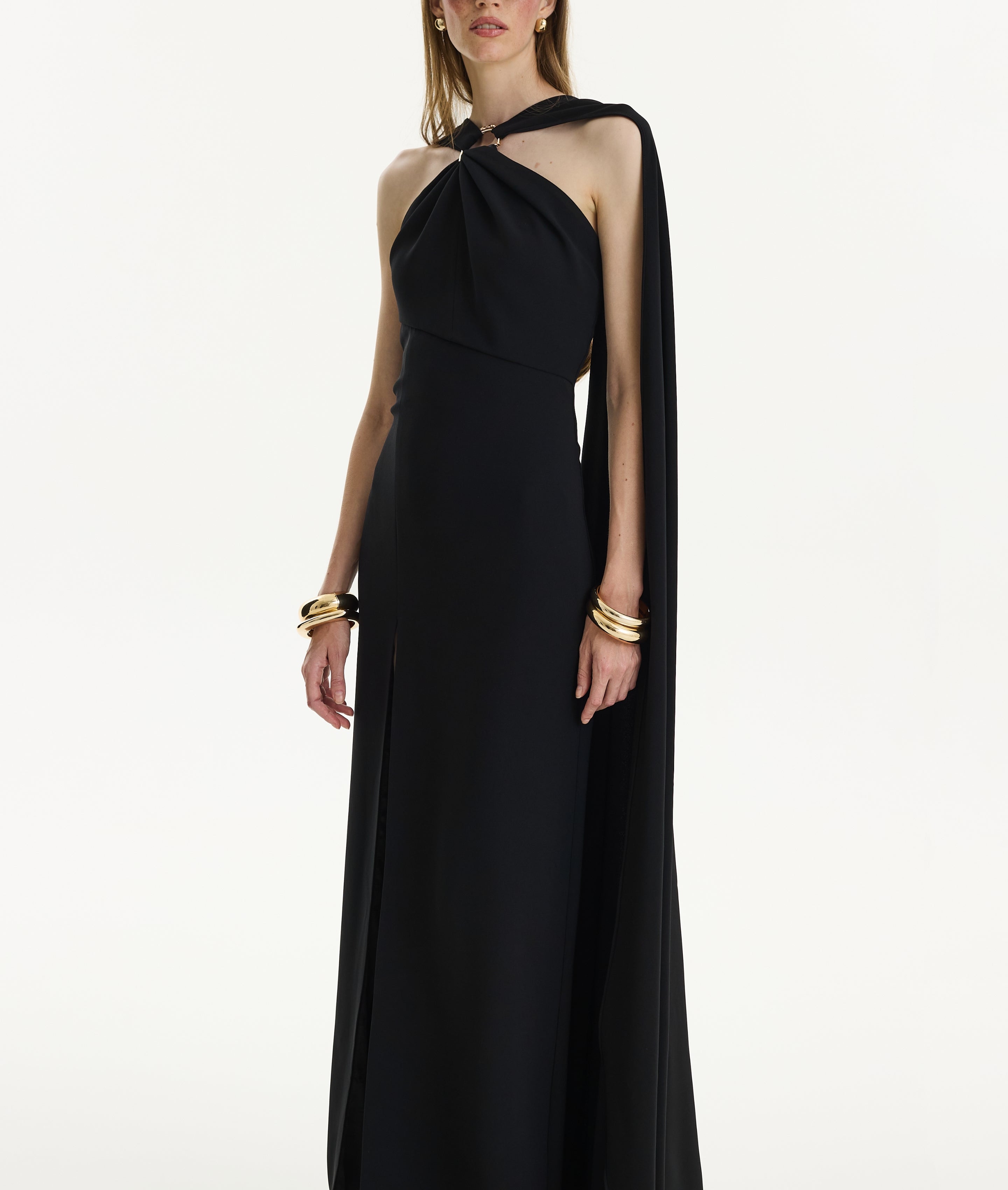 Raven Black Gown