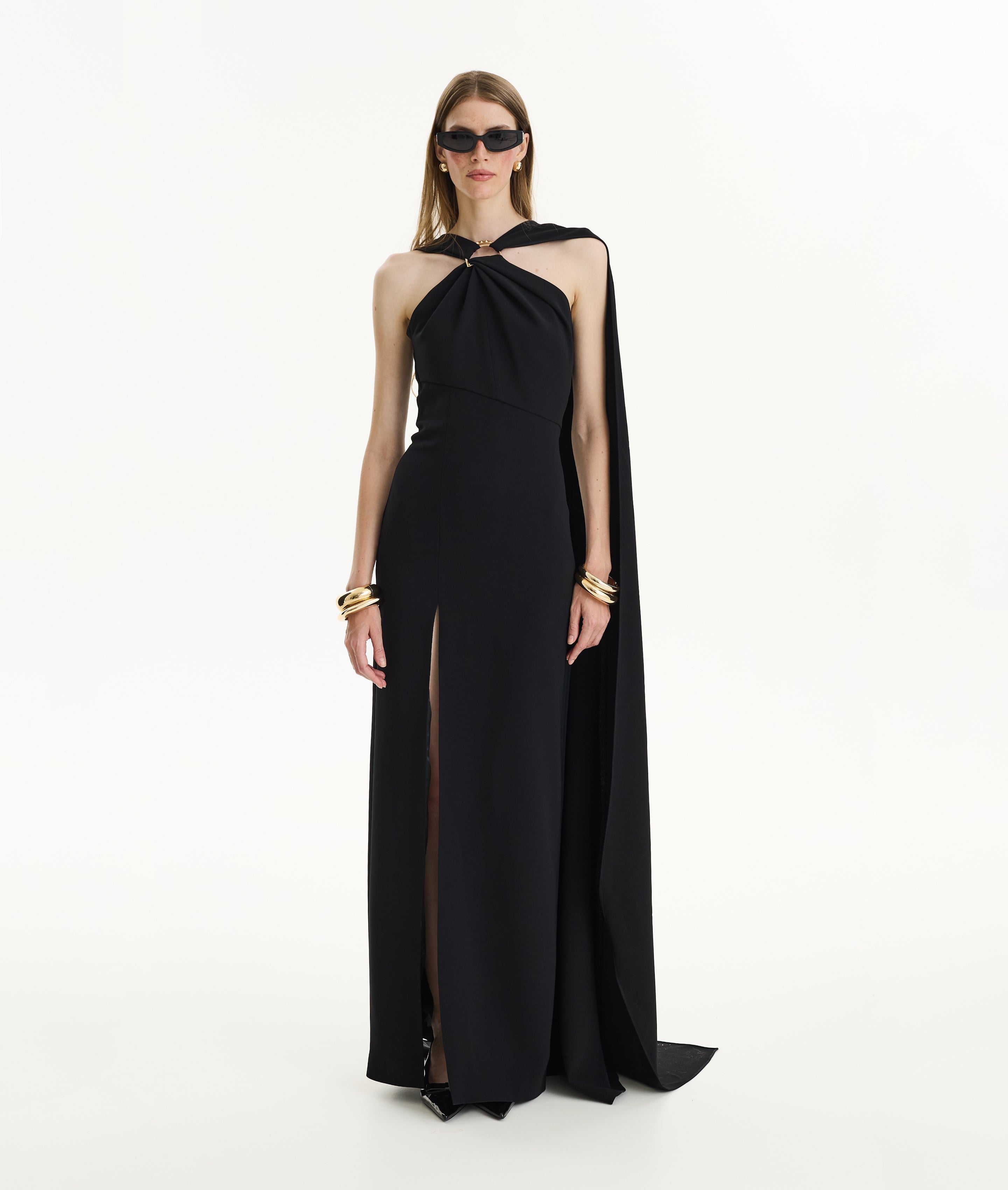 Raven Black Gown