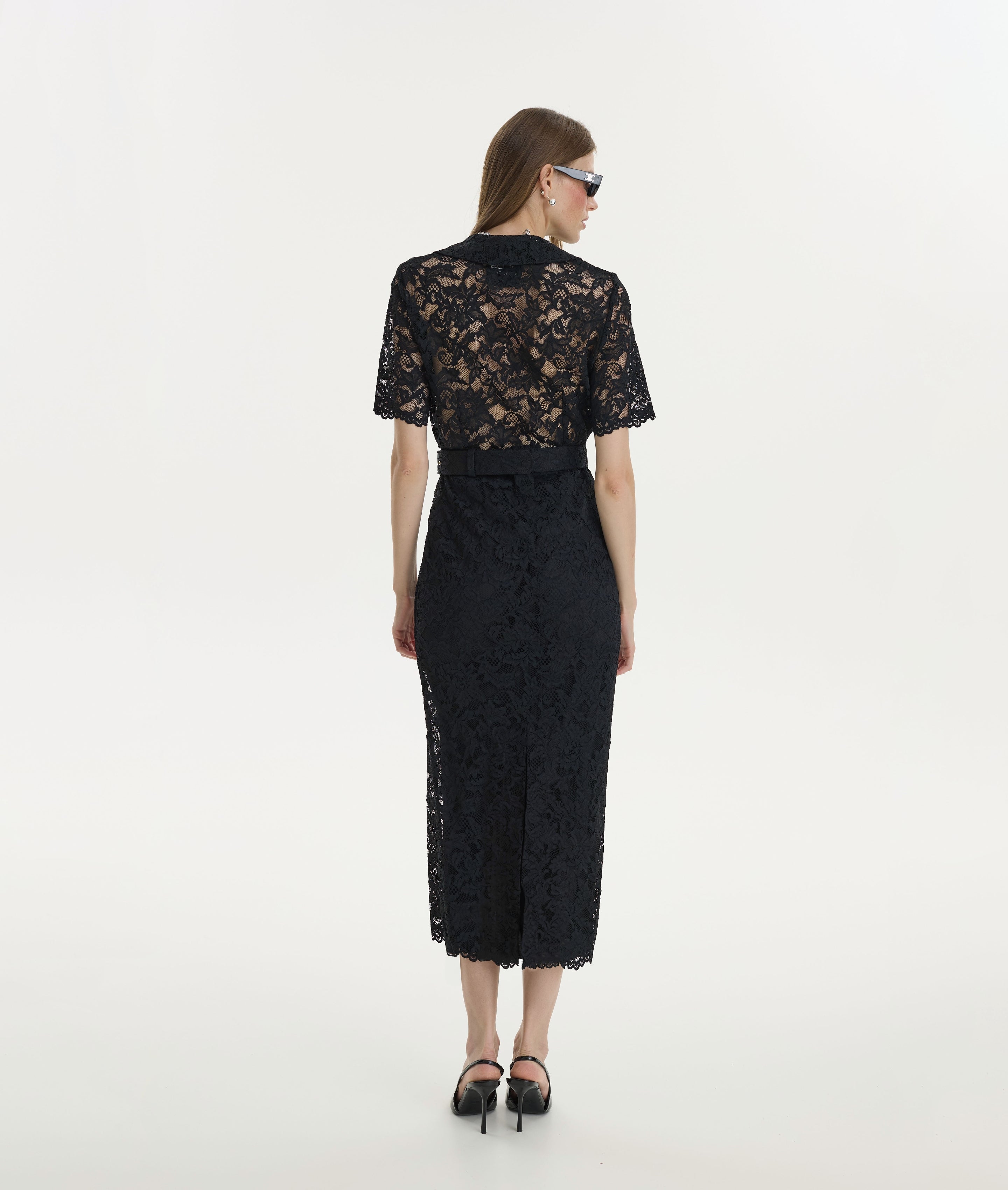 Midnight Lace Dress