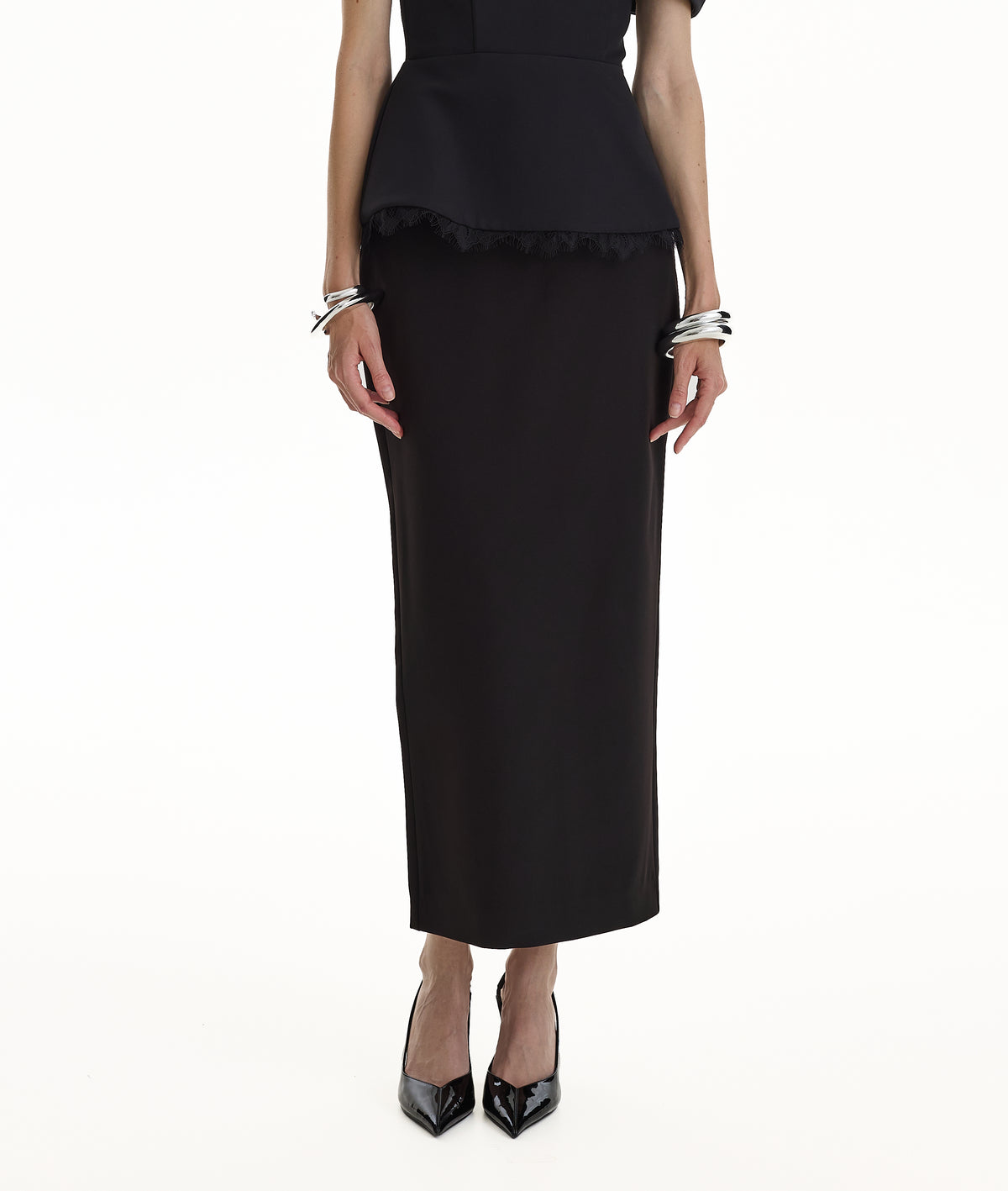 Black Midi Skirt