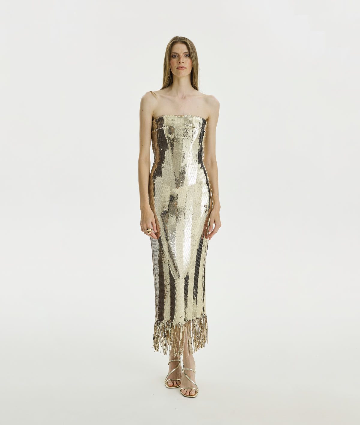 LIQUID GOLD DRESS