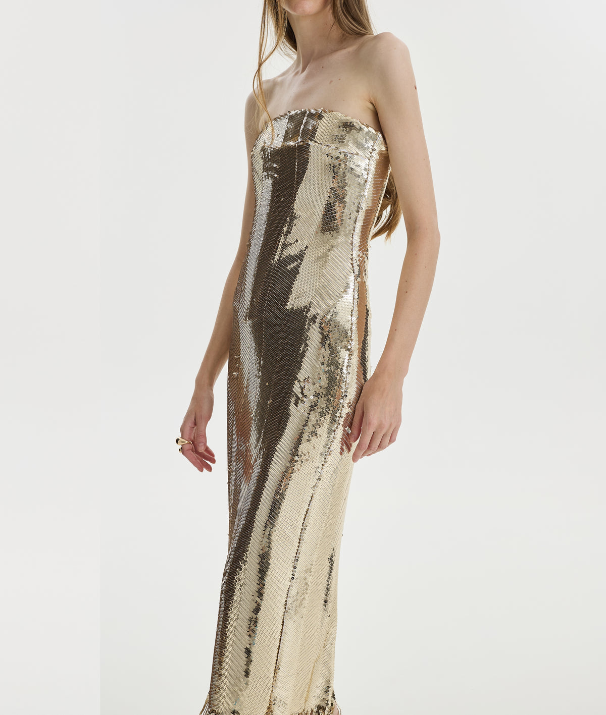 LIQUID GOLD DRESS