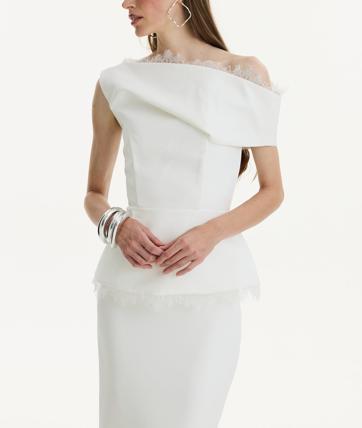 Ivory Fold Top