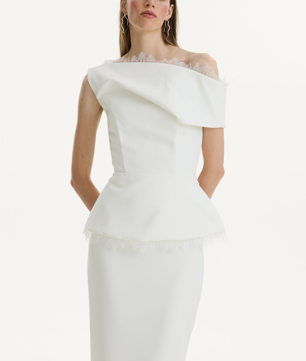 Ivory Fold Top